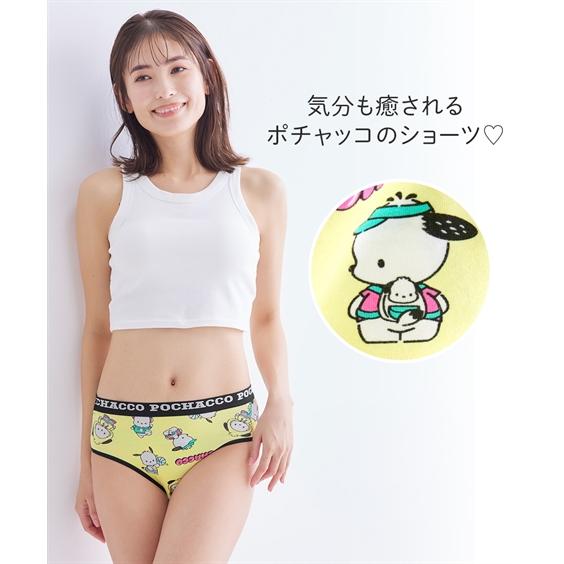 ニッセン（nissen） ショーツ レディース ポチャッコ 綿混 ストレッチ