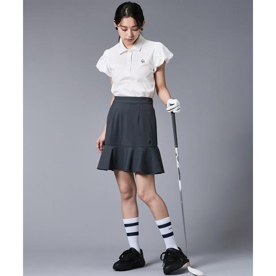 フレアスカートパンツ ニッセン（nissen） ミニスカート レディース 裾フレア スカート