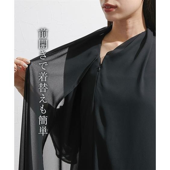 ニッセン（nissen） 喪服 礼服 ブラックフォーマル 大きいサイズ 