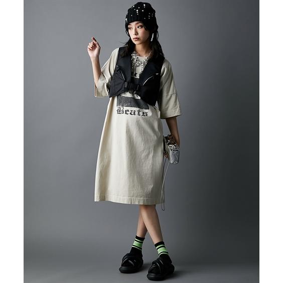 専用です！2点セットGEVS ベスト ジレ ナイロンベスト　ホワイトキャミ ニッセン（nissen） 【店内全品☆送料無料！10/6 AM9:59まで】ベスト