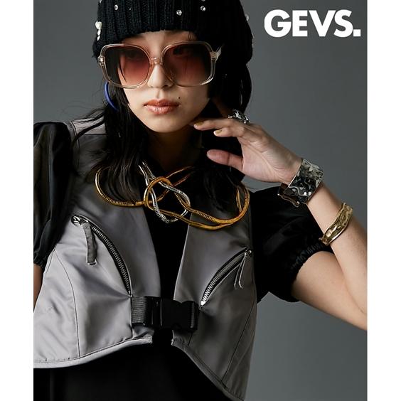 ニッセン（nissen） ベスト 大きいサイズ レディース ナイロン 有 GEVS