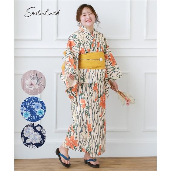 ニッセン（nissen） 浴衣 大きいサイズ レディース 一人で着られる簡単