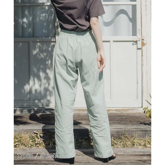 ワイドパンツ トールサイズ レディース 高身長 綿100％ リネン ライクリラックスワイド パンツ Essenave 夏 ゆったり | LL/3L/4L/5L | ニッセン nissen_7