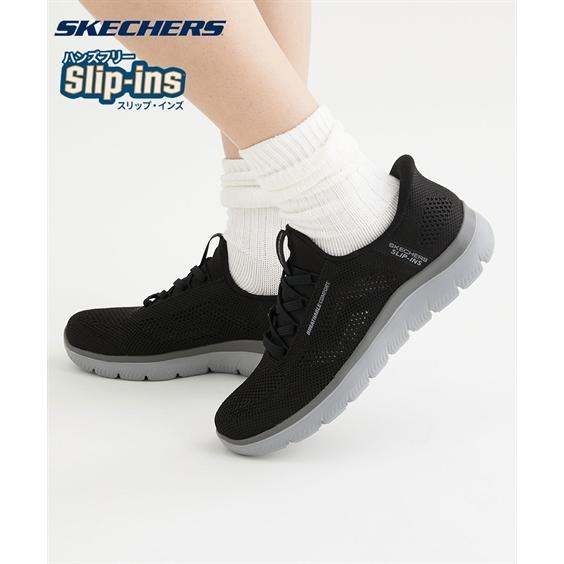 メンズ スケッチャーズ ハンズフリー スニーカー スリップインズ サミッツ SUMMITS 春 夏 秋 冬 靴 シューズ | 26〜30cm | ニッセン nissen ニッセン（nissen） メンズ スケッチャーズ ハンズフリー スニーカー