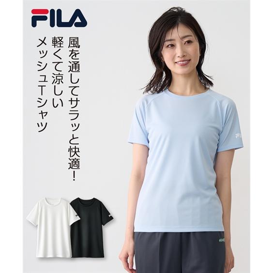 FILA（フィラ） FILA Tシャツ カットソー メッシュラグランTシャツ 夏