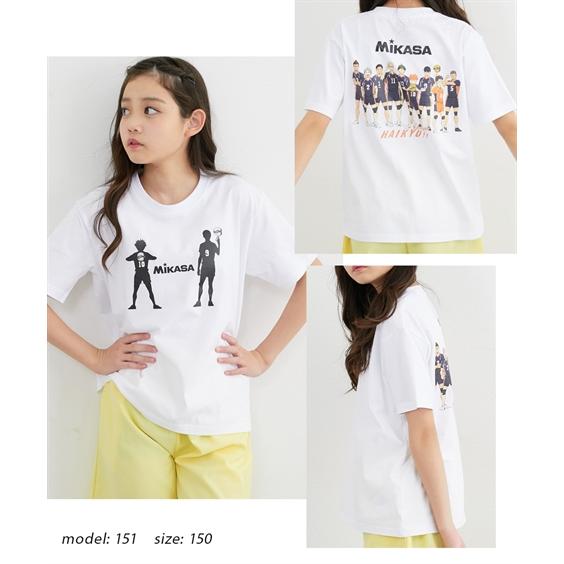 ニッセン（nissen） Tシャツ 子供服 キッズ MIKASA×ハイキュー