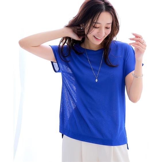ニッセン（nissen） Tシャツ カットソー レディース ひんやり涼しい