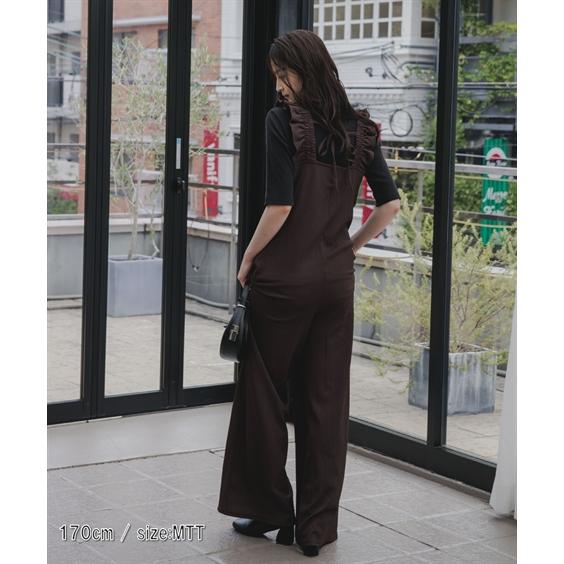 サロペット・オーバーオール・オールインワン TAIDAI SHEER LONG TOP ニッセン（nissen） サロペット オールインワン オーバーオール トール