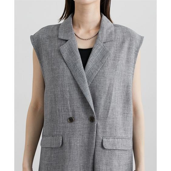 ニッセン サロペット オールインワン オーバーオール レディース 麻調