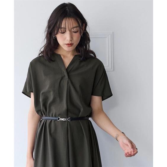 ニッセン（nissen） ワンピース ロング マキシ レディース 美極 シャツ
