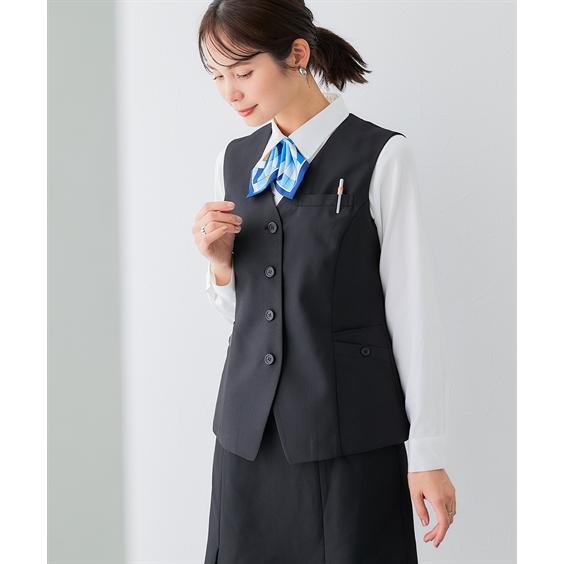 ニッセン（nissen） 事務服 ベストスーツ レディース 会社制服 洗える