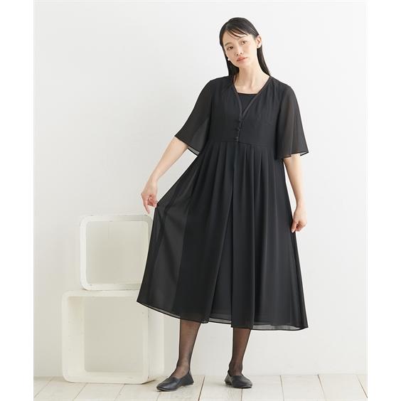 ニッセン（nissen） 喪服 礼服 ブラックフォーマル レディース 洗える