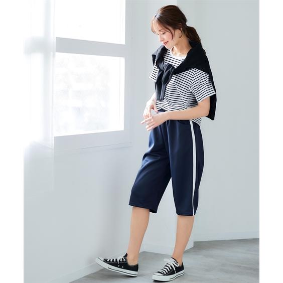 ニッセン（nissen） レディース ジャージ ハーフ パンツ 春 夏 秋