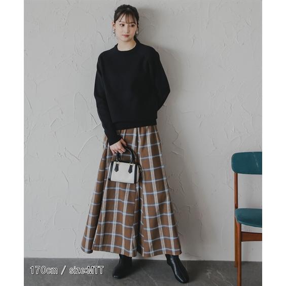 美品 Pal'las Palace チェック柄 変形 日本製 ロングスカート VEILA スカート チェック柄フレアロングスカート : ZOZOTOWN Yahoo!店