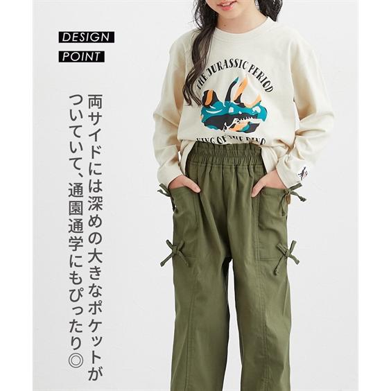 ニッセン（nissen） パンツ ズボン 子供服 キッズ サイドリボン使い