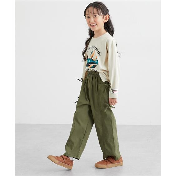 ニッセン（nissen） パンツ ズボン 子供服 キッズ サイドリボン使い