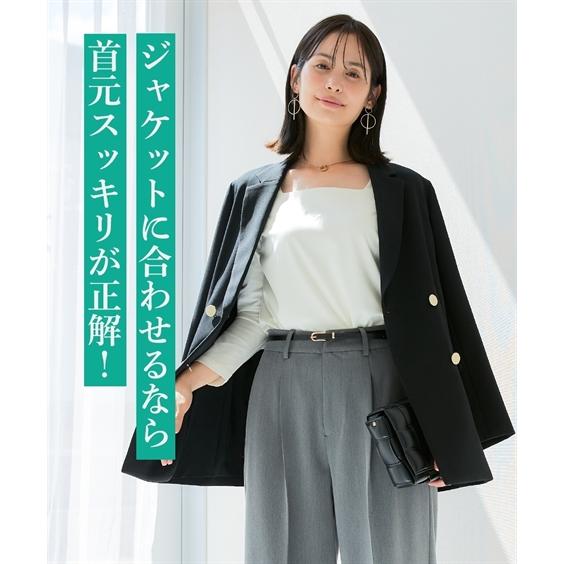 ニッセン（nissen） Tシャツ カットソー レディース 透け対策