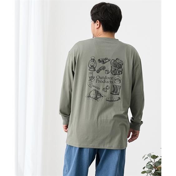 ニッセン（nissen） OUTDOOR Tシャツ カットソー メンズ バック 