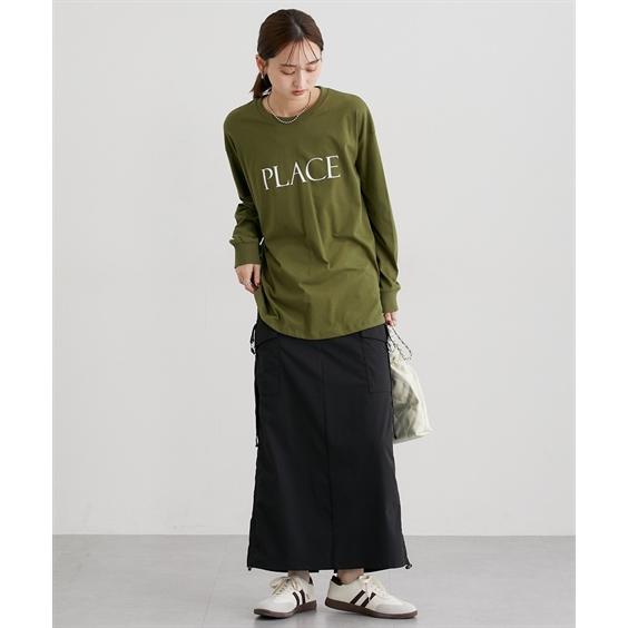 ニッセン（nissen） Tシャツ カットソー レディース ロング丈 長袖