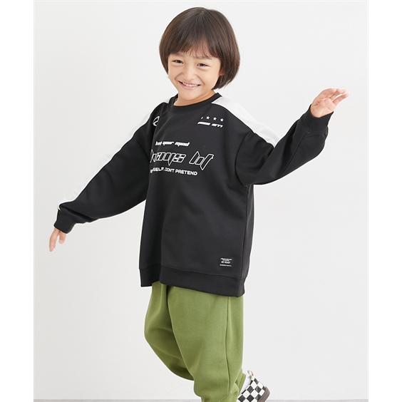 ニッセン（nissen） トレーナー 子供服 キッズ 肩袖切替 男の子 女の子