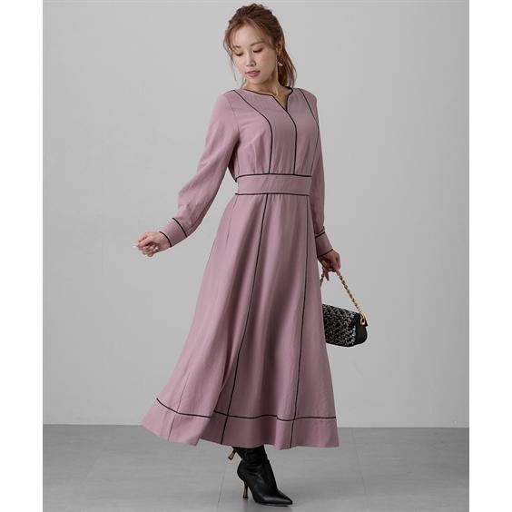 ニッセン（nissen） ワンピース ロング マキシ レディース 大きい胸