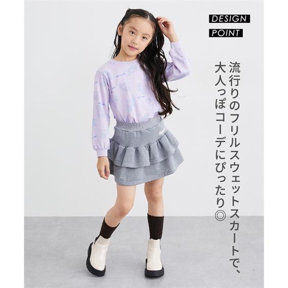 ニッセン（nissen） 子供服 キッズ セットアップ 可能 ラメ入りフリル