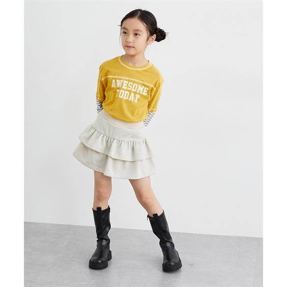 ニッセン（nissen） 子供服 キッズ セットアップ 可能 ラメ入りフリル