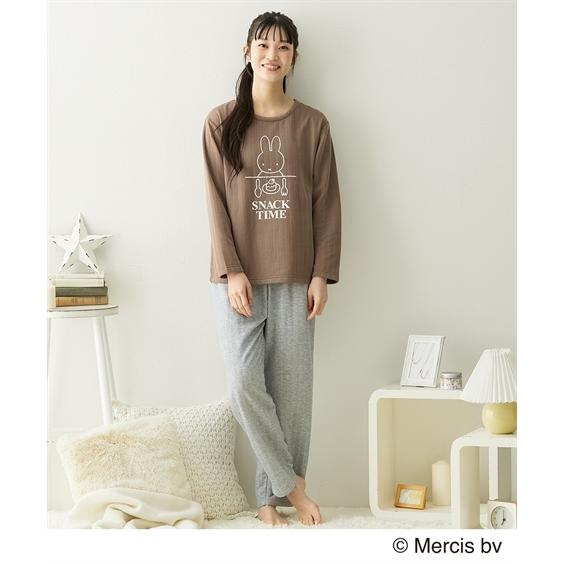 ニッセン（nissen） パジャマ 上下セット レディース ミッフィー ふわ