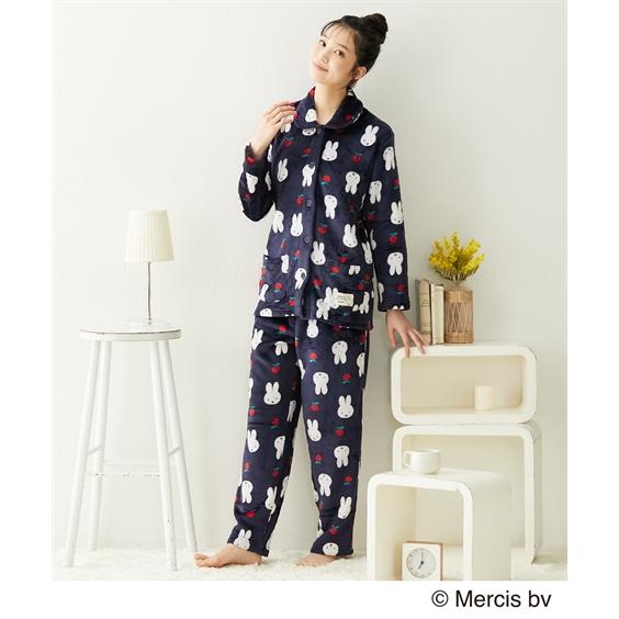 ニッセン（nissen） パジャマ 上下セット レディース ミッフィー ふわ
