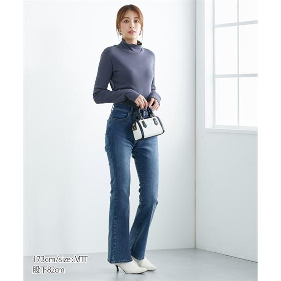 ニッセン（nissen） フレアパンツ ブーツカットパンツ トールサイズ