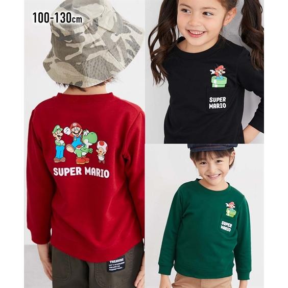 ニッセン（nissen） トレーナー 子供服 キッズ スーパーマリオ