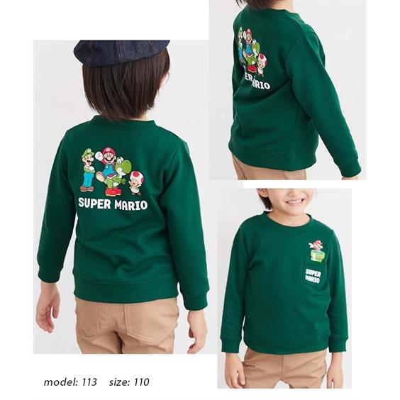 ニッセン（nissen） トレーナー 子供服 キッズ スーパーマリオ