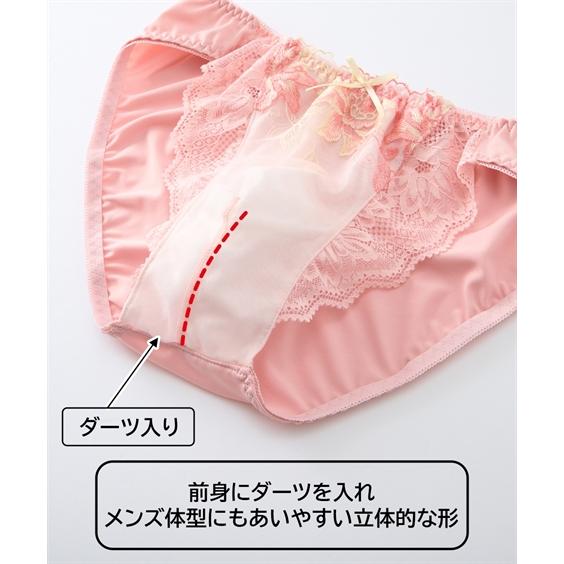 ニッセン（nissen） ショーツ MTF リリー刺しゅう レース 春 夏 秋 冬