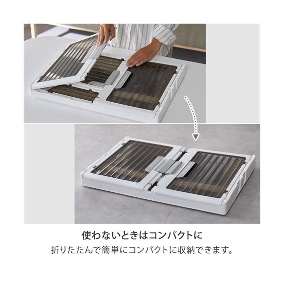 ニッセン（nissen） 収納 5面開閉 折りたたみ ボックス キャスター付き