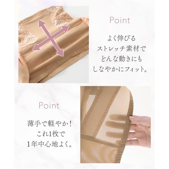 ニッセン（nissen） 補整下着 レディース 毎日はきたい 楽ちん 骨盤