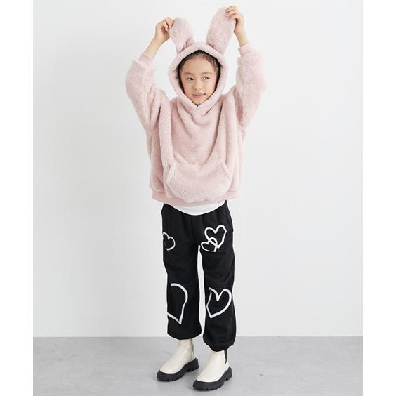 ニッセン（nissen） トレーナー 子供服 キッズ ボア アニマル耳