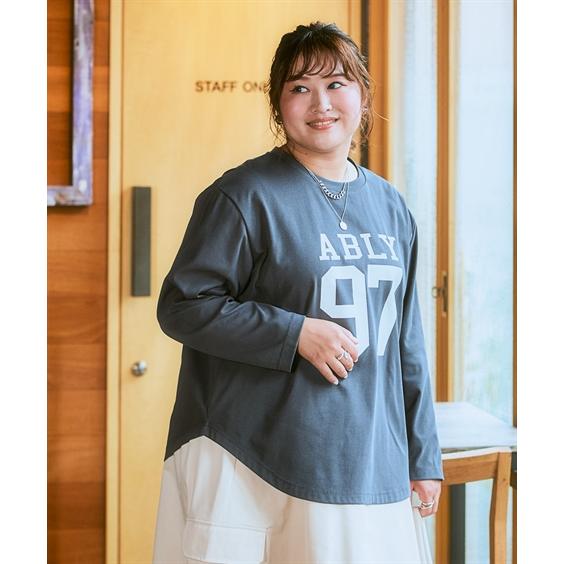 ニッセン（nissen） Tシャツ カットソー レディース ロゴ プリント