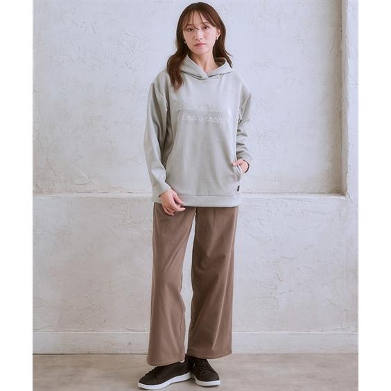 ニッセン（nissen） トレーナー レディース moz モズ スエード調