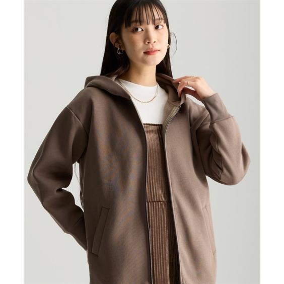 ニッセン（nissen） パーカー レディース 綿100％ 裏起毛 スウェット