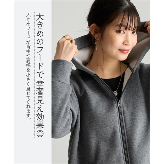 no E mosen*NESPORT 新品 パーカー 毛裏地 リバーシブル 加厚 ニッセン 