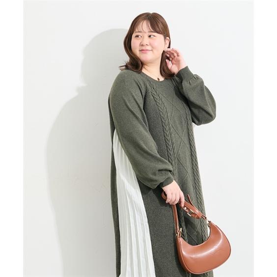 ニッセン（nissen） ワンピース ロング マキシ レディース サイド