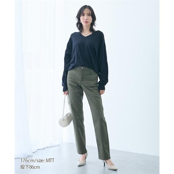 ニッセン（nissen） ストレートパンツ トールサイズ レディース 高身長