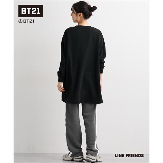ニッセン（nissen） ストレートパンツ レディース BT21 裏起毛 パンツ