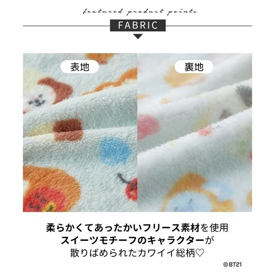 ニッセン（nissen） レディース BT21 クリア ケース 入フリース