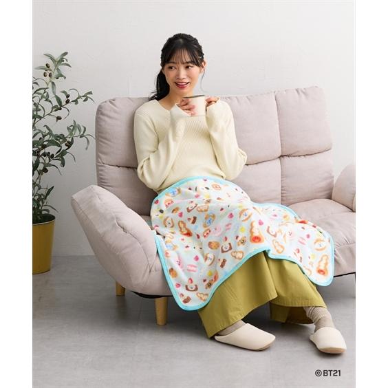 ニッセン（nissen） レディース BT21 クリア ケース 入フリース