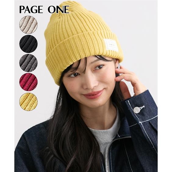 ニッセン（nissen） レディース PAGE ONE ページワン シンプルリブ