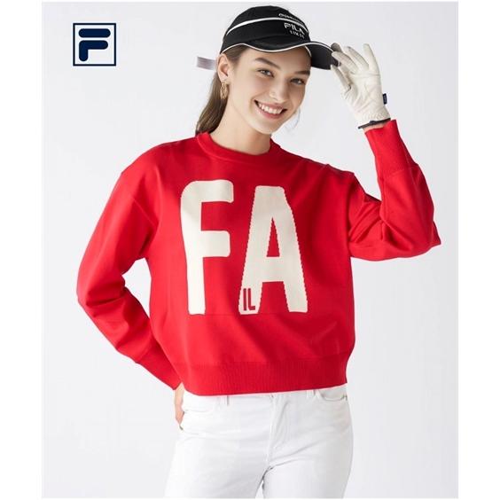FILA GOLF FILAGOLF スポーツウェア トップス レディース 配色ロゴ軽量