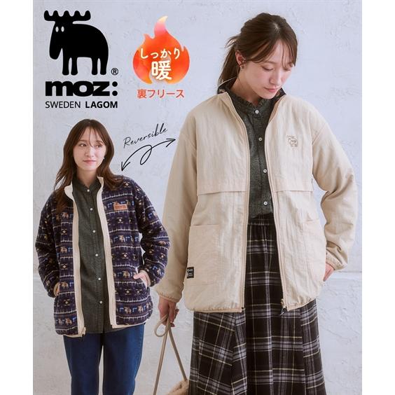 ニッセン（nissen） ジャケット アウター レディース moz モズ 総柄