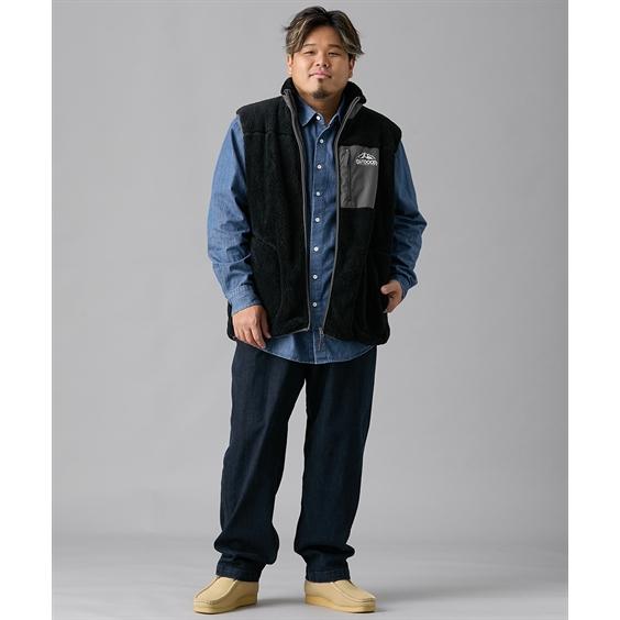 ニッセン（nissen） OUTDOOR ベスト メンズ ボアフリース アウトドア
