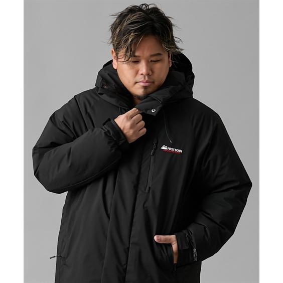 ブルゾン アウター メンズ はっ水 防風ボリューム中綿 FIRST DOWN EXPLORATION GEAR 冬 | 3L〜10L | ニッセン nissen ニッセン（nissen） ブルゾン アウター メンズ はっ水 防風ボリューム